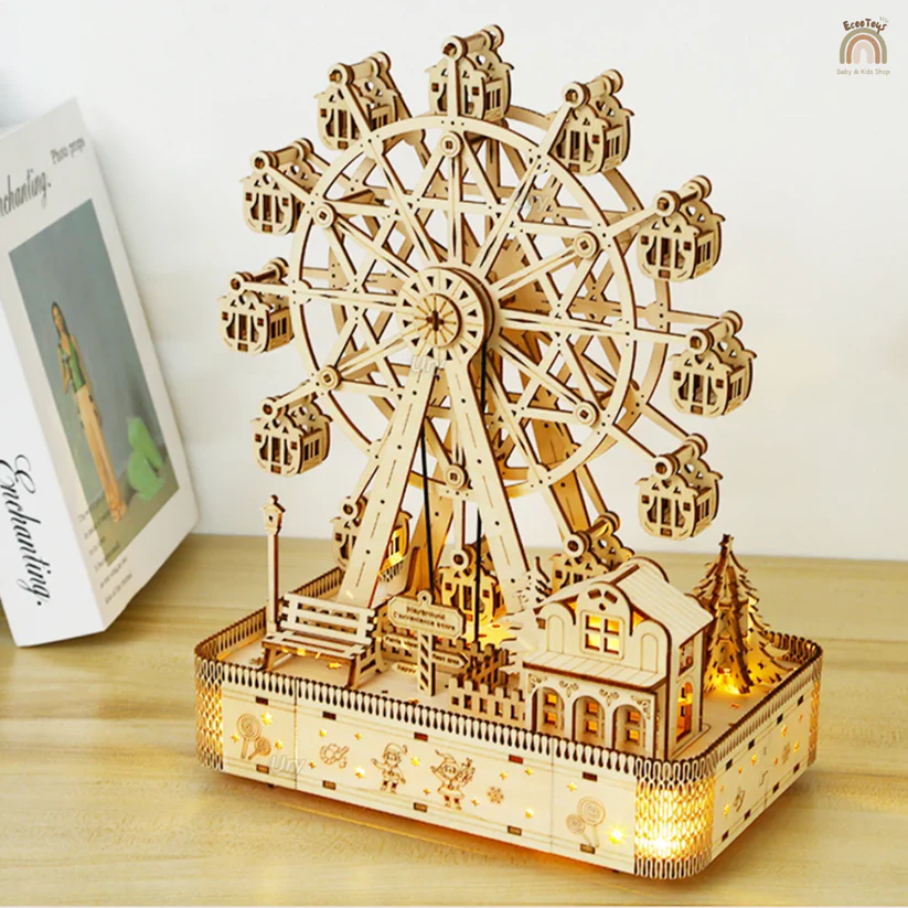 Wooden 3D Puzzles “Ferris Wheel”